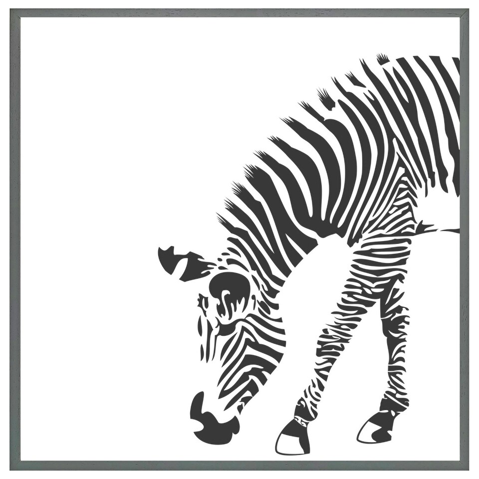 image 1 of Zebra (Picture Frame) Black | S