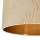 image 2 of Aura - Chrome Table Lamp with Champagne & Gold Leaf Shade Chrome | Gold