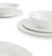 image 2 of 18pc Round Melamine (Plastic) Dinner Set