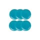 image 1 of Unbreakable Reusable Plastic Dinner Plates | Green | 6