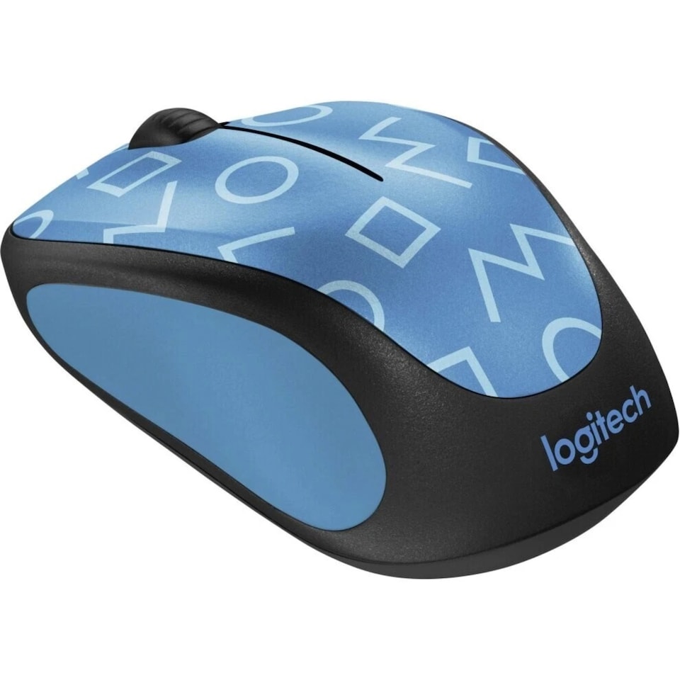image 1 of Logitech - M325c Optical Wireless Mouse - Blue-ETech