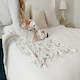 image 7 of Copper Pearl Knitted Swaddle Blanket Jo