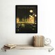 image 2 of Travel Tourism Berlin Germany Deutschland Vintage Framed Wall Art Print