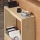 image 3 of Decortie Simpi Slim Side Table 55x20x60cm Oak