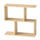 image 1 of Levede Slim Sofa Side Table Narrow End Accent Table 3 Tier for Living Room 20cm | Clear | Natural