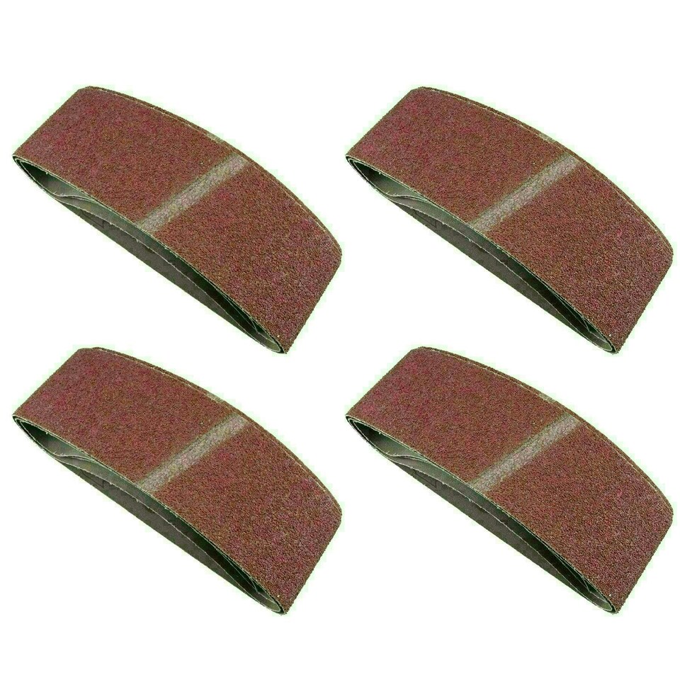 image 1 of Belt Power Finger File Sander Abrasive Sanding Belts 533mm x 75mm 40 Grit 20 PK