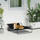 image 7 of PawHut Raised Dog Bed w/ Slope Headrest, for Small, Medium Dogs, 91 x 69 x 29cm