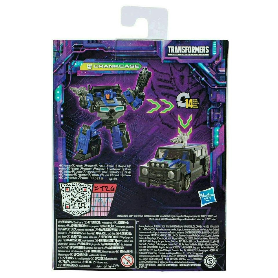 image 1 of Transformers Legacy Crankcase 14 cm Deluxe Class Action Figure