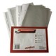 image 4 of Pack of 20 A5 Glass Clear Punched Pockets by Janrax