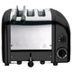 image 1 of Dualit Classic Vario AWS Combi Black 2 + 1 Slot Toaster