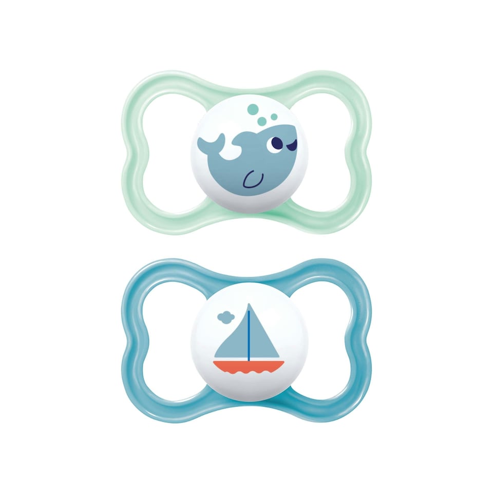 MAM Air Soother 16+ Months Blue X2 Blue