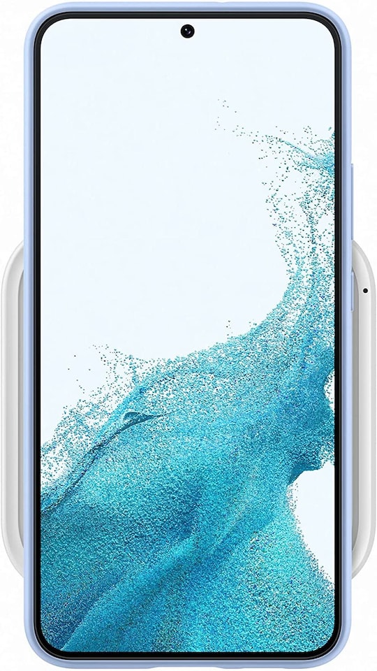 image 1 of Samsung White 15W Qi Wireless Charging Pad with EU Plug - EP-P2400TWEGEU