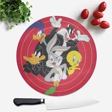 Looney Tunes Round Chopping Board N/A