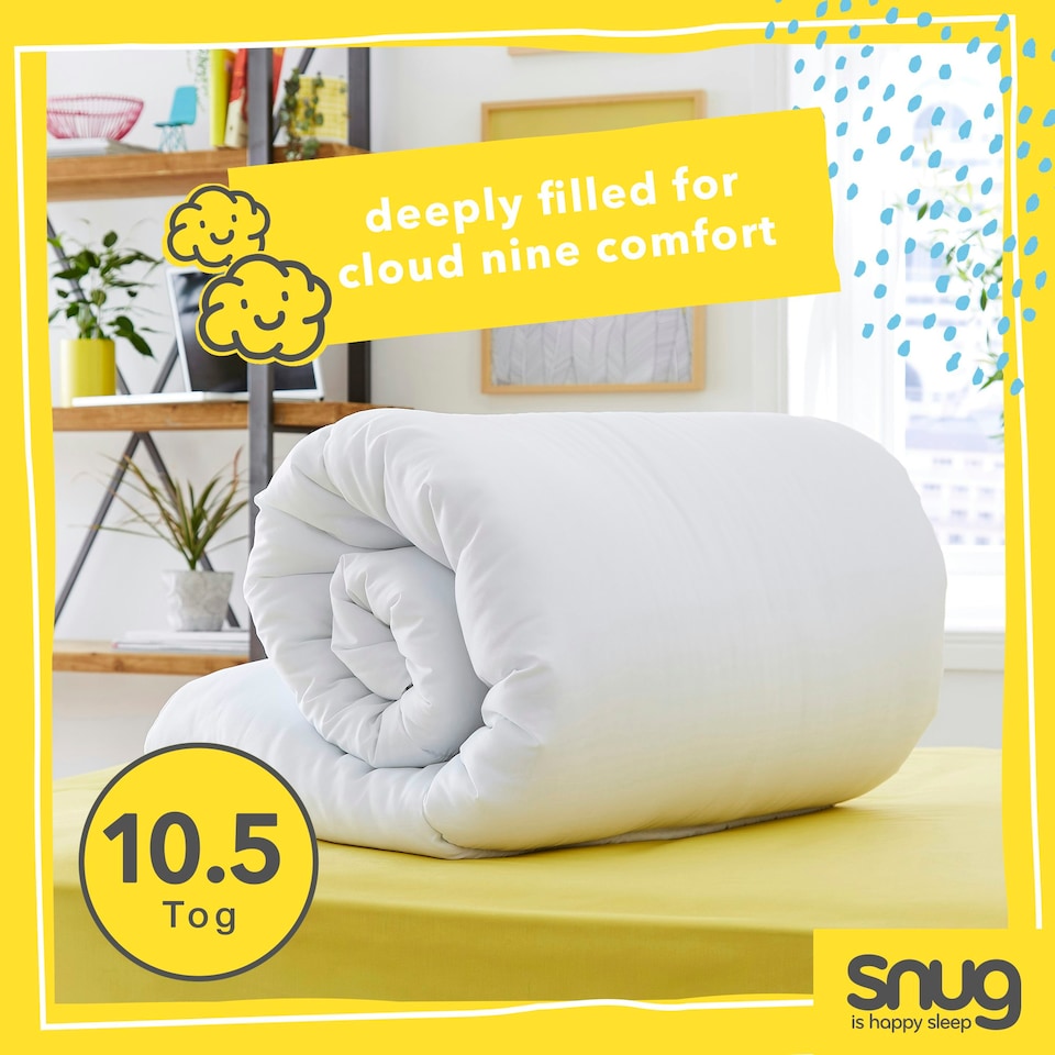 image 1 of Snug Deeply Dreamy 10.5 Tog Duvet, Double