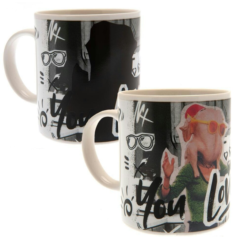 image 1 of Friends You Love Me Heat Changing Mug - White/Black - One Size
