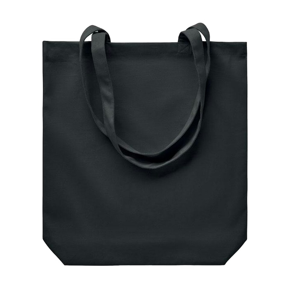 image 1 of MidOcean Rassa Canvas Shopper Bag - Black - One Size Black