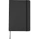 image 1 of Holm Hard Cover Stone Paper A5 Notebook - Solid Black - One Size