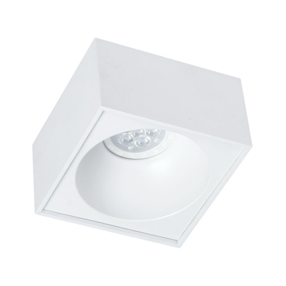 image 1 of Milagro Spot Light Bali Square White 1xGU10