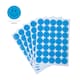 image 3 of Pack of 420 Blue Smile Face 24mm Self-Adhesive Labels