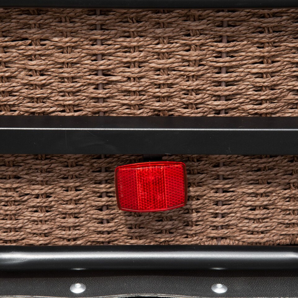 image 1 of HOMCOM Steel Bike Trailer with Triple Safety Features, Wagon Bicycle Trailer with Suspension, 2 Wheels Outdoor Storage Carrier, 40Kg Max Load, Black