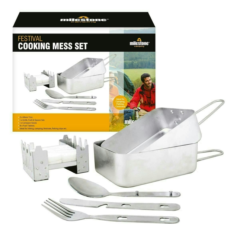 image 1 of Milestone Camping 66000 Camp Cookware Set