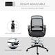 image 5 of Vinsetto Draughtsman Chair Tall Office Chair with Adjustable Height