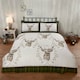 image 6 of Angus Stag Brushed Cotton Bedding Set Grey | Single