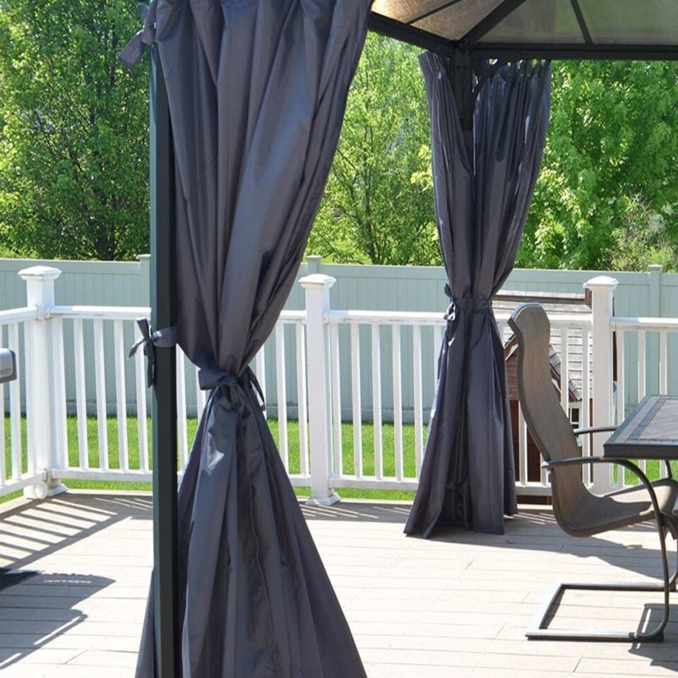 image 1 of Palermo Curtain Set Square Gazebo 4X - L436 x W436 x H217 cm (Gazebo Not Included)