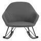 image 1 of Kolding Dark Grey Rocking Chair Grey