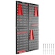 image 1 of Tool Pegboard Jonah - hooks and holders | Black | black/red | 2 x 160 x 60 cm | 4