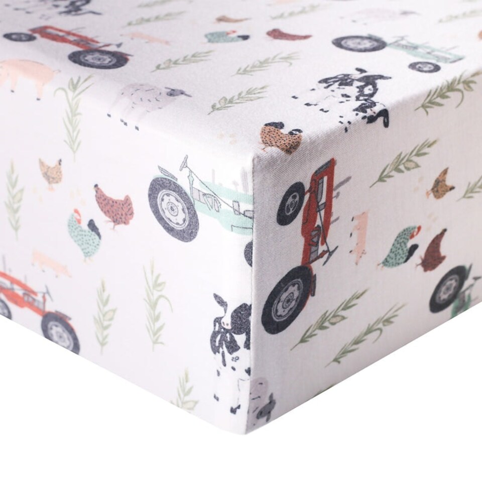 image 1 of Copper Pearl Premium Elasticised Cot Sheet Jo
