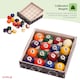 image 5 of Full Size UK Regulation 16 Spots and Stripes Pool Ball Set | Multi