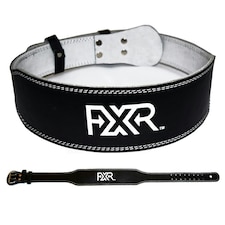 Black Leather Weightlifting Belt - Large | Black