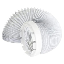 SPARES2GO Universal Tumble Dryer Vent Hose & Adaptor Kit (2 Metres, 4" Fitting)