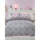 image 1 of Rapport Dalmatian Print Duvet Cover Set - Black/White - Single Black | Double