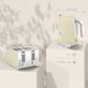 image 5 of HOMCOM Retro Kettle and Toaster Set with Temperature Gauge, 1.7L 3000W Rapid Boil Jug Kettle with Otter Thermostat, Limescale Filter, 4 Slice Toaster with 7 Browning Controls, Crumb Tray, Cream | Cream