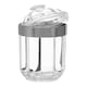 image 3 of Maison by Premier Large Silver Acrylic Canister