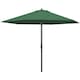 image 1 of Outsunny 2.8m Garden Parasol Umbrella, Round Outdoor Market Table Umbrella Sun Shade Canopy, Green