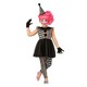 image 1 of Bristol Novelty Children/Kids Quarter Sawn Clown Girl Costume - Black - S S