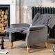 image 10 of Annapoli Recliner Armchair - Grey