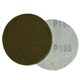 image 2 of 100pk Hook And Loop DA Sanding Grinding Abrasive Pad Mixed Grit 3" 75mm
