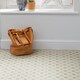 image 6 of d-c-fix Olive Petals 30.48 x 30.48cm Self-adhesive Vinyl Floor Tiles Pack 33 | 3sqm