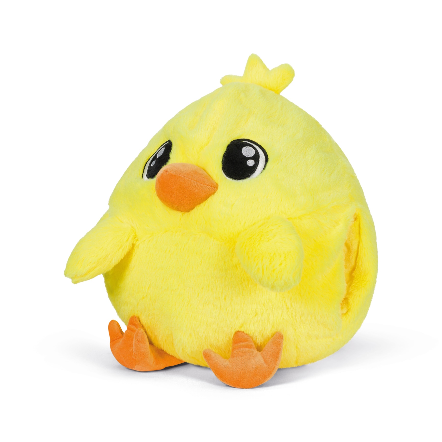 Noxxiez Cosy Plush Hand Warmer Cushion - Chick in Yellow