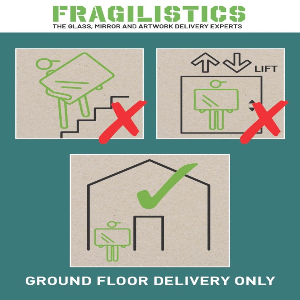 image 1 of Circuitt 4mm Sheet Mirror Glass Bevelled 102 x 76 CM | Multi