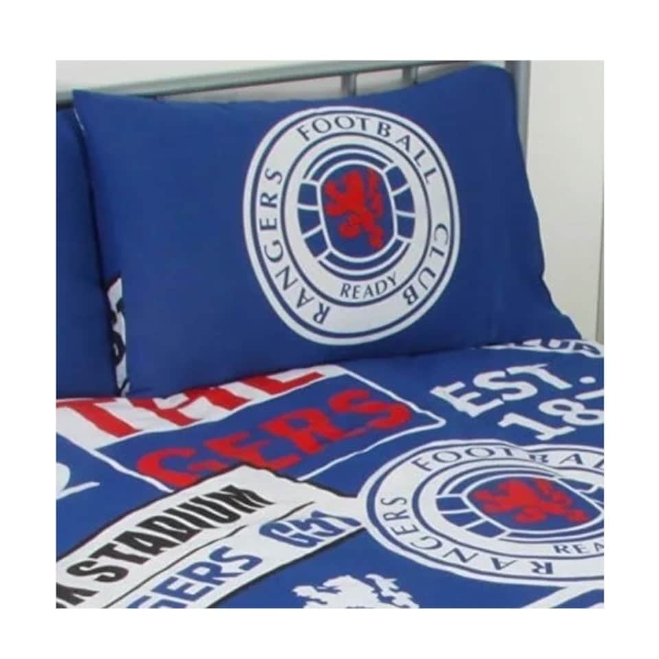 image 1 of Rangers FC Double Duvet - Patch Multi | Double