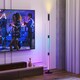 image 7 of HOMCOM LED Floor Lamp, Corner Floor Lamp App & Remote Control Dark Grey Grey | Dark Grey