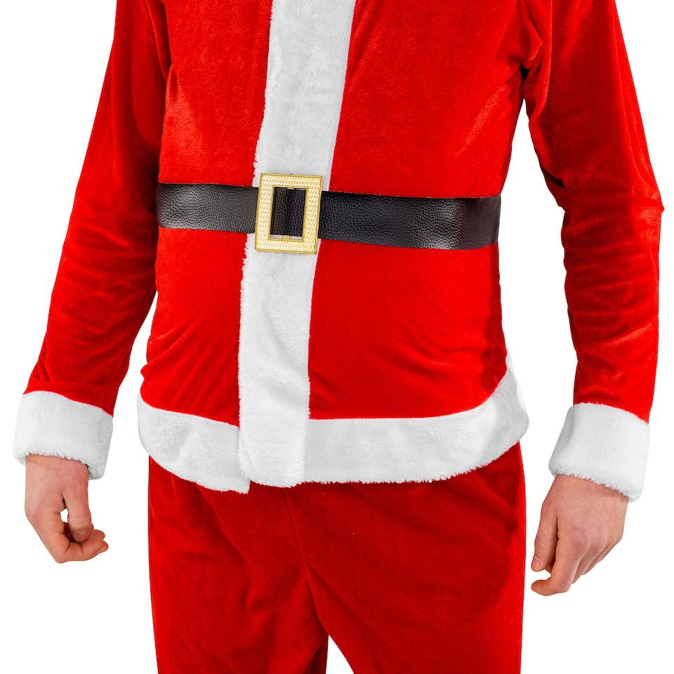 image 1 of Mens Santa Claus Costume | Red | red | XL | 1