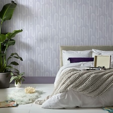 Envy Ups n Downs Lavender Wallpaper Purple | Purple