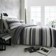 image 3 of Simply Stripes Duvet Cover Set - Super King - Charcoal