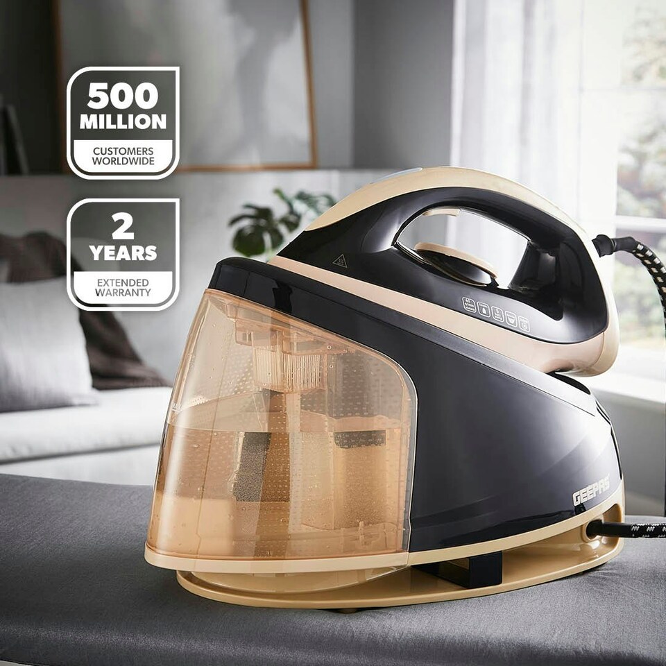 image 1 of GEEPAS Steam Iron |Steam Generator Iron 2400W